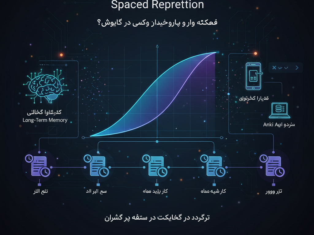 یادگیری فاصله‌دار چیست و چگونه از فراموشی جلوگیری می‌کند؟