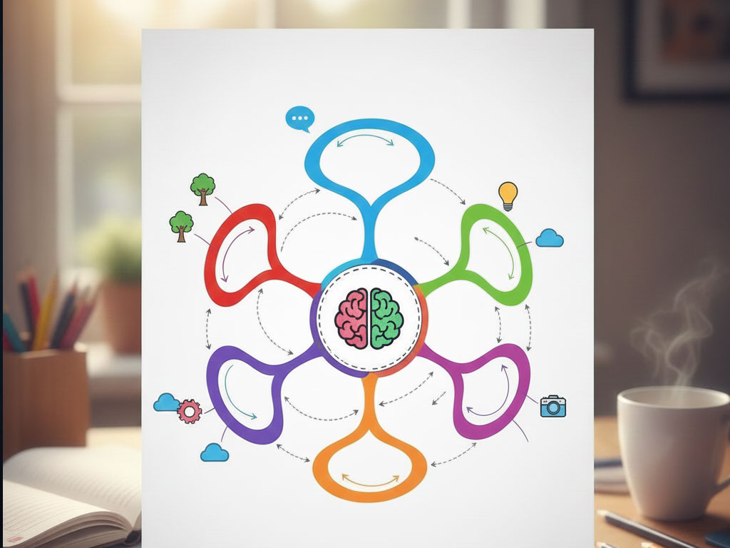 چگونه یک نقشه ذهنی برای مطالب دشوار ترسیم کنیم؟